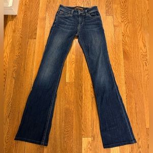 Joe’s Jeans Flare Jeans - Mid/Low rise - Medium/Dark Wash - Size 24
